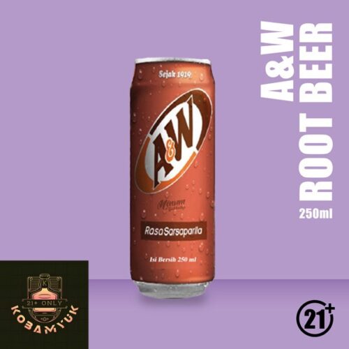 A&W Root Beer Kaleng 250ml