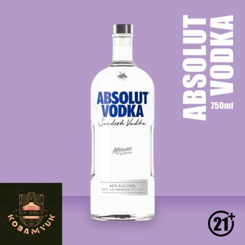 Absolut vodka 750ml