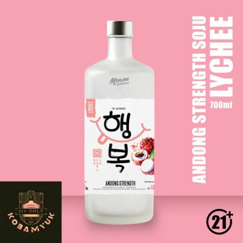 Andong Strength Soju Lychee 700ml