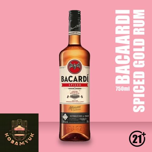 BACARDI SPICED GOLD RUM 750ML