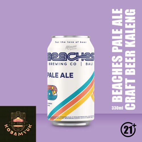 Beaches Pale Ale Craft Beer Kaleng 330ml