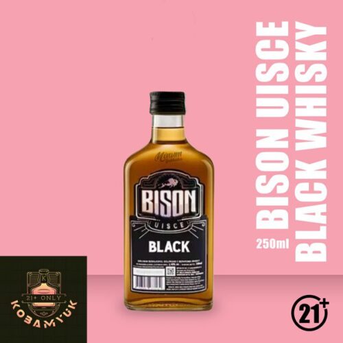 Bison Uisce Black Whisky 250ml