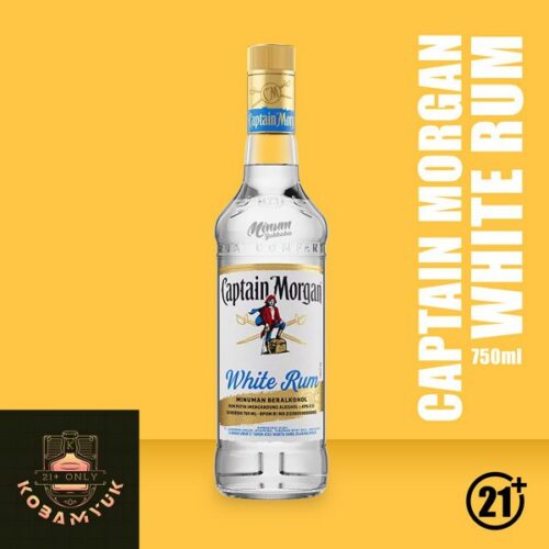 Captain Morgan White Rum 750ml