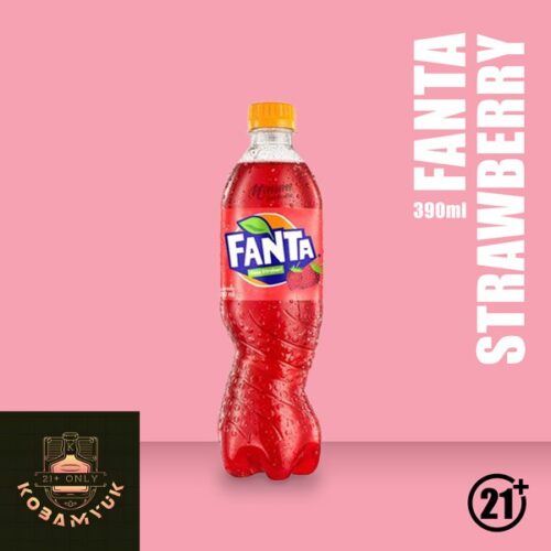 Fanta Strawberry Botol 390ml